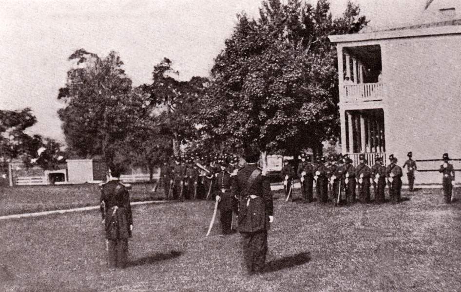 Carlisle Barracks, Carlisle, Pennsylvania, 1861, photograph