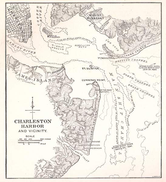 Charleston Harbor, 1861