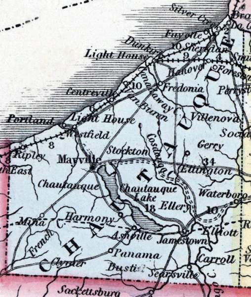 Chautauque County, New York, 1857