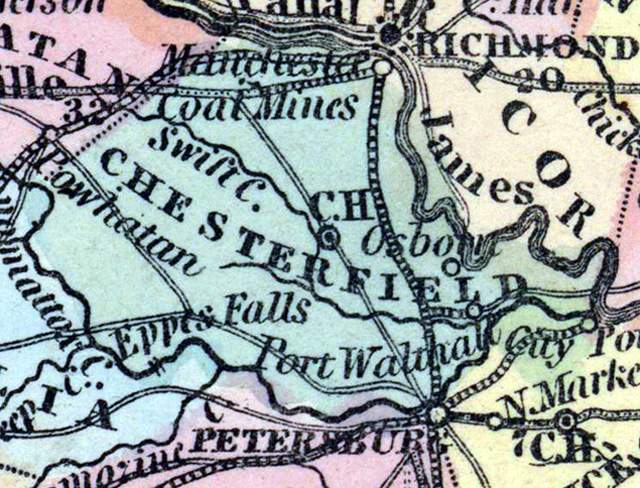 Chesterfield County, Virginia, 1857
