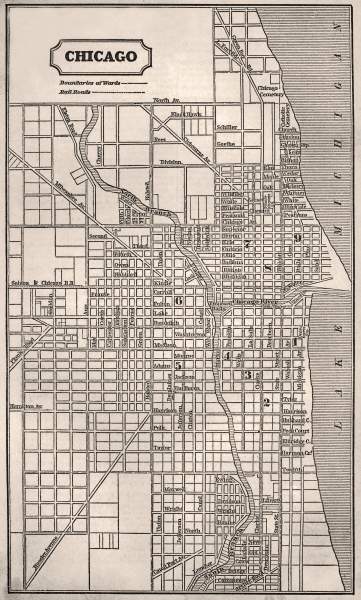 Chicago, 1853, zoomable map