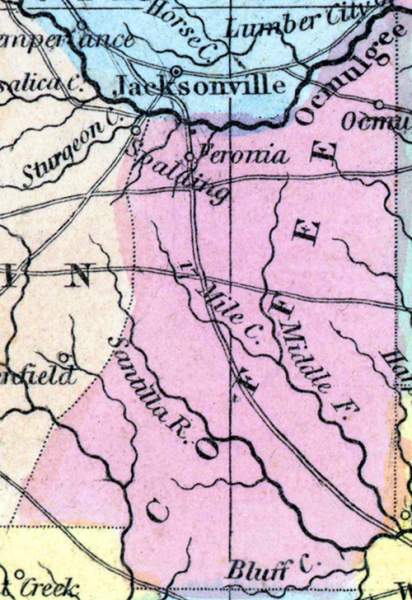 Coffee County, Georgia, 1857