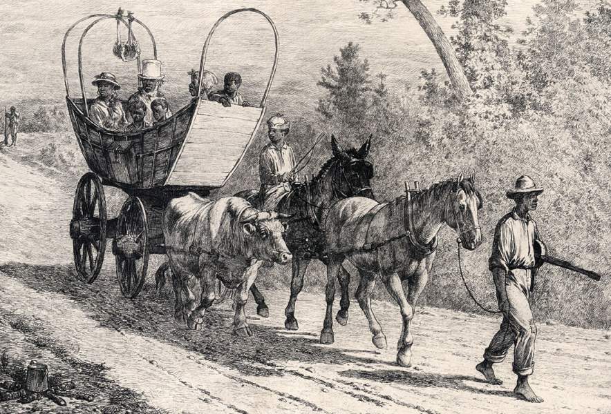 "Coming Into the Lines," Edwin Forbes, copper plate etching, 1876, detail