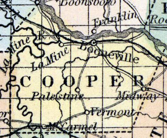 Cooper County, Missouri, 1857