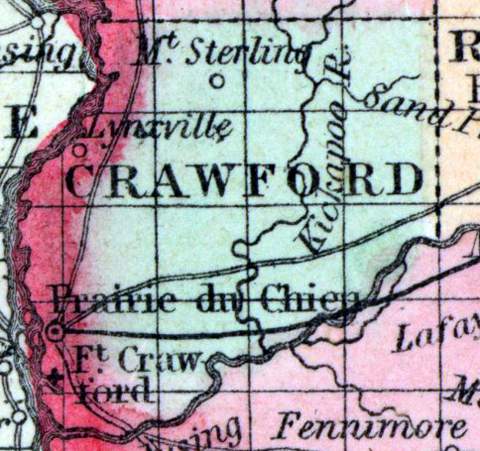 Crawford County, Wisconsin, 1857