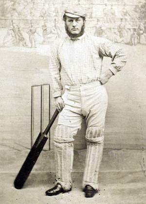 Unidentified Cricket Player, circa 1860