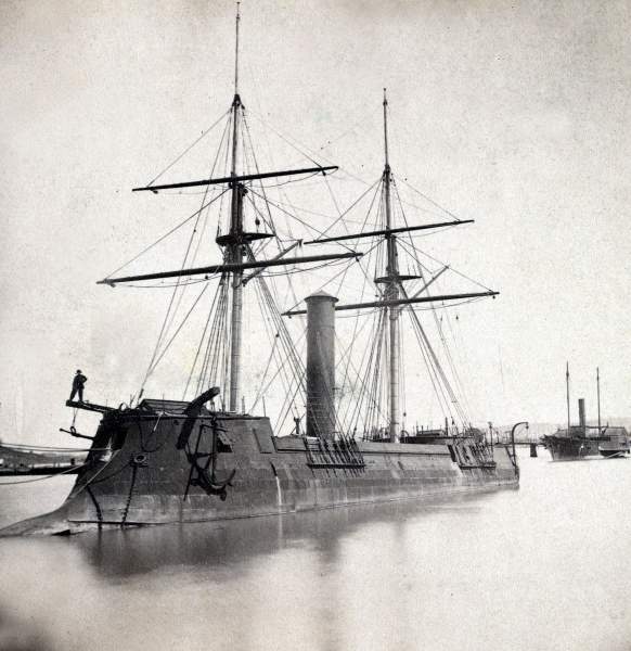 C.S.S. Stonewall, Washington Naval Yard, circa 1866