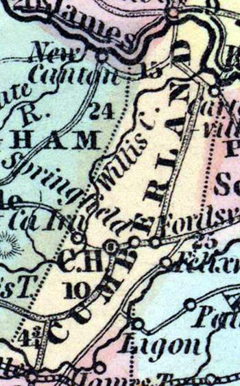Cumberland County, Virginia, 1857