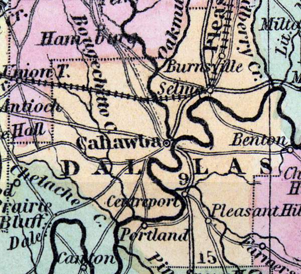 Dallas County, Alabama, 1857