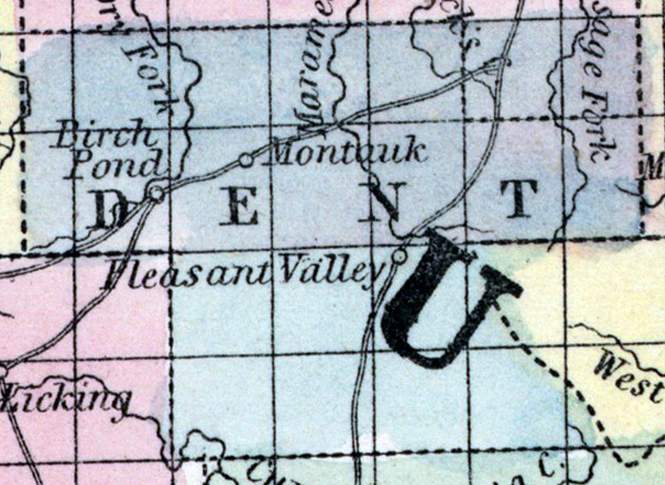 Dent County, Missouri, 1857