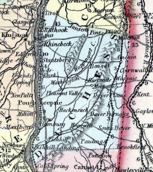 Dutchess County, New York, 1857