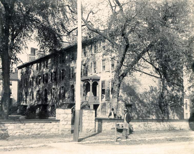 East College, Dickinson College, circa 1885
