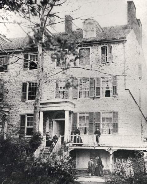 President's Quarters, East College, Dickinson College, 1867, zoomable image