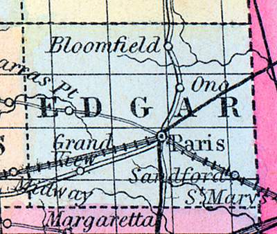 Edgar County, Illinois, 1857