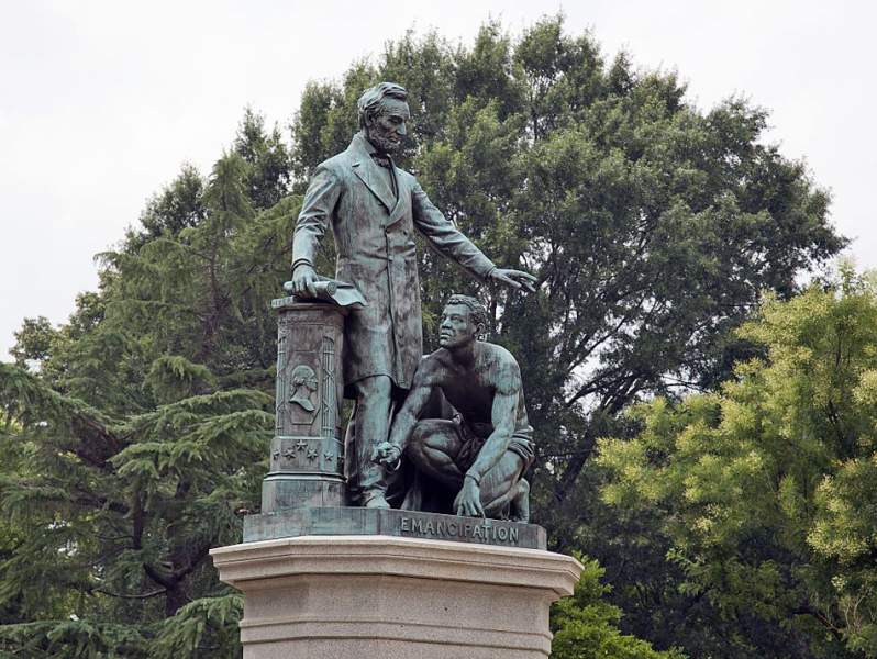 Emancipation Memorial, Lincoln Park, Washington, D.C., 2010