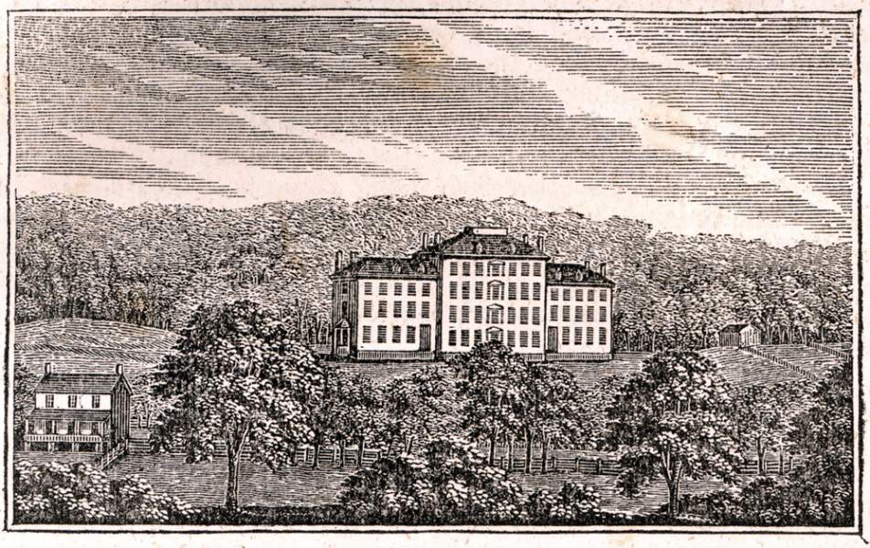 Emory and Henry College, Virginia, circa 1850