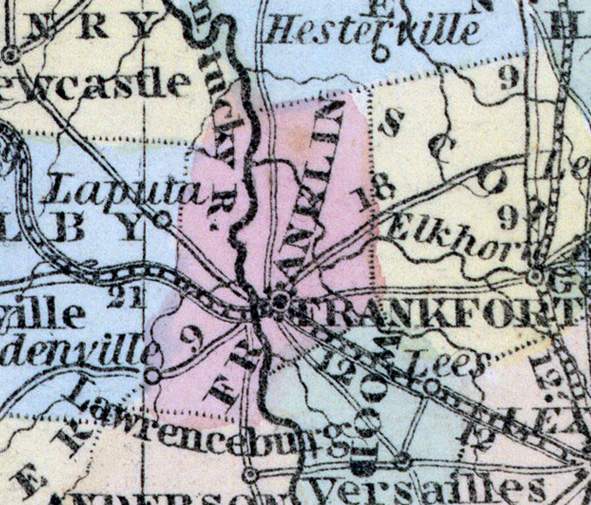 Franklin County, Kentucky, 1857