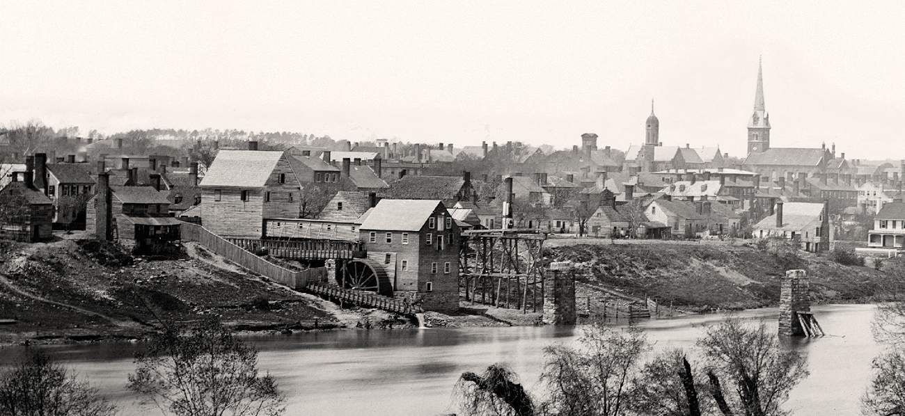 Fredericksburg, Virginia, circa 1863, photograph, zoomable image