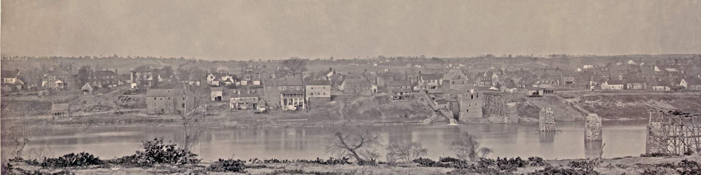 Fredericksburg, Virginia, May 3, 1863, photograph, zoomable image