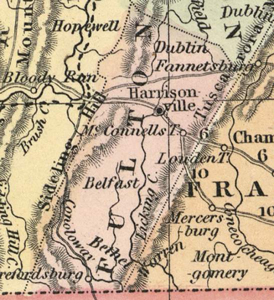 Fulton County, Pennsylvania, 1857