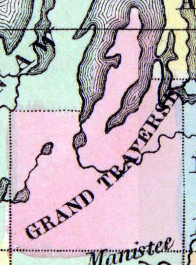 Grand Traverse County, Michigan, 1857