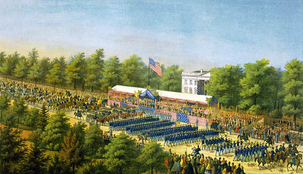 The Grand Review of the Army, Washington DC, May 23, 1865, artist's impression
