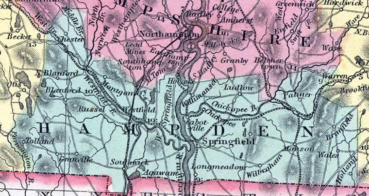 Hampden County, Massachusetts, 1857