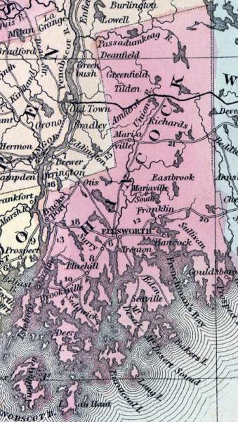 Hancock County, Maine, 1857