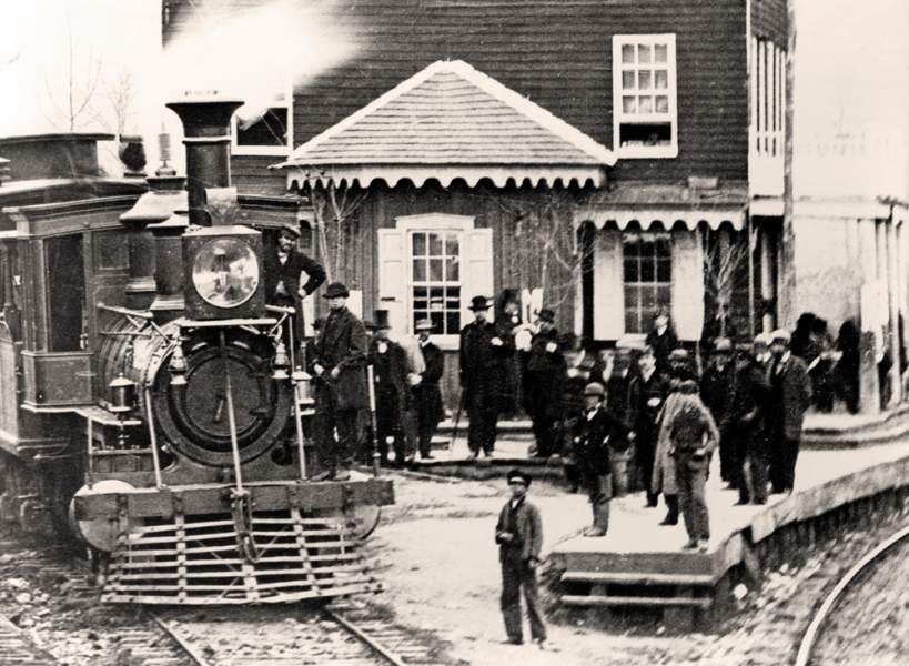 Hanover Junction Railroad Station, York County, Pennsylvania, 1863
