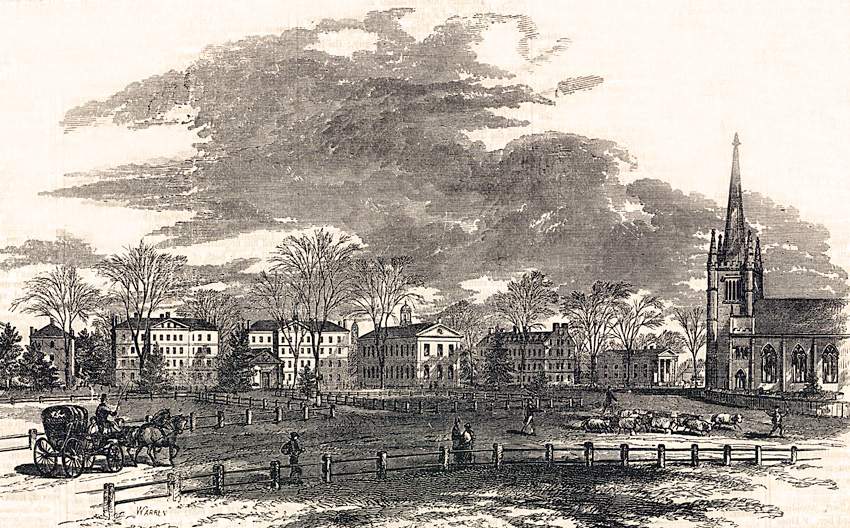 Harvard College, Cambridge, Massachusetts, 1859