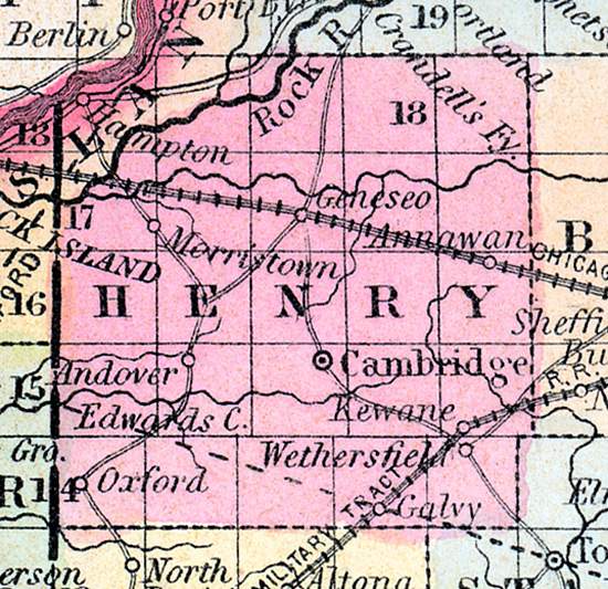 Henry County, Illinois, 1857