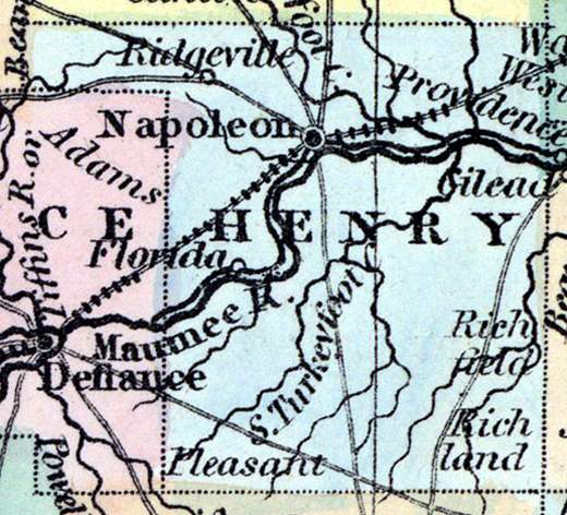 Henry County, Ohio, 1857