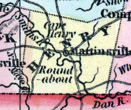 Henry County, Virginia, 1857