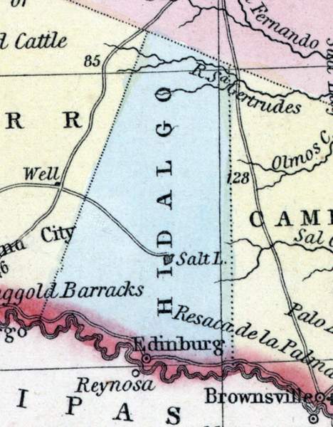 Hidalgo County, Texas, 1857