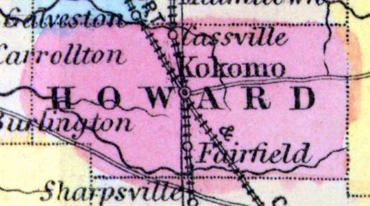 Howard County, Indiana, 1857