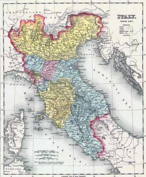 Northern Italy, 1857, zoomable map