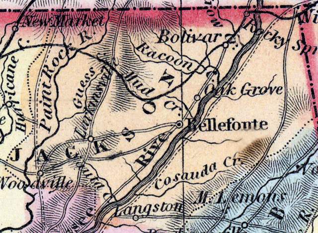 Jackson County, Alabama, 1857