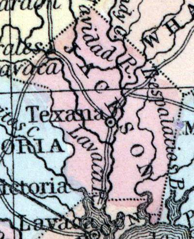Jackson County, Texas, 1857