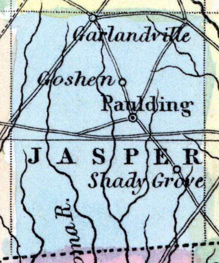 Jasper County, Mississippi, 1857
