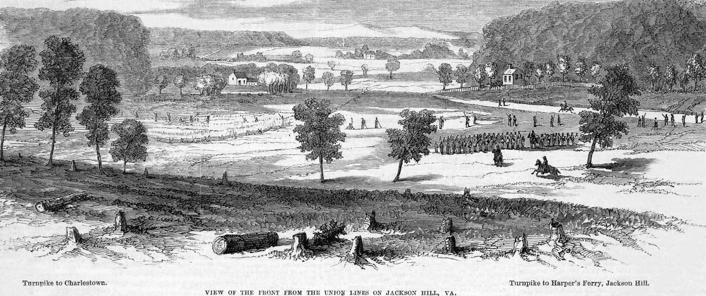 Jackson Hill, Virginia, August, 1864, artist's impression, zoomable image