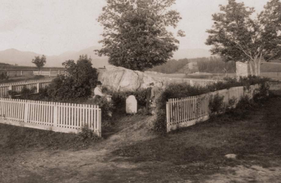 John Brown's Grave, North Elba, N.Y., circa 1897.