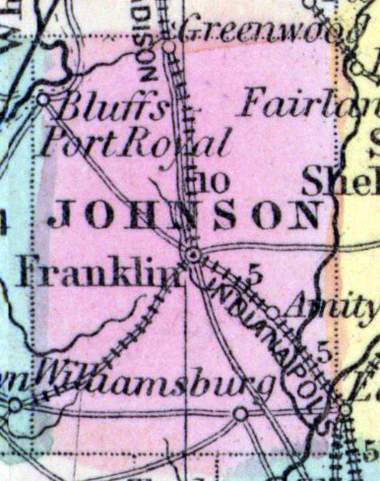 Johnson County, Indiana, 1857