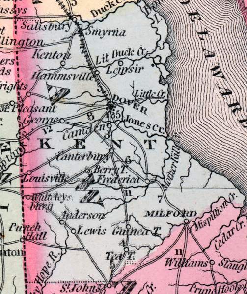 Kent County, Delaware, 1857