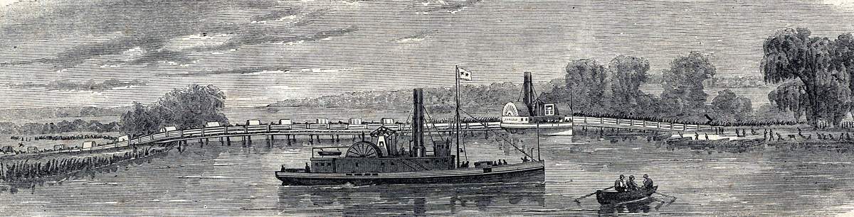 Kingsbridge, Georgia, January 1865, artist's impression