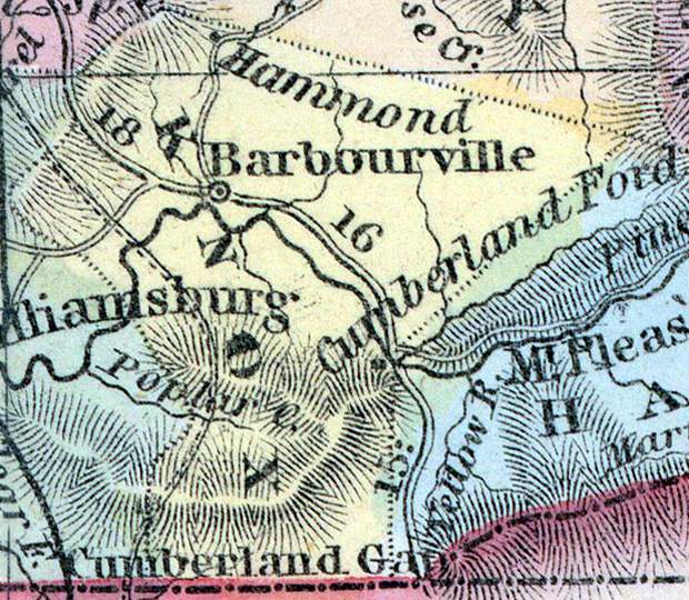 Knox County, Kentucky, 1857