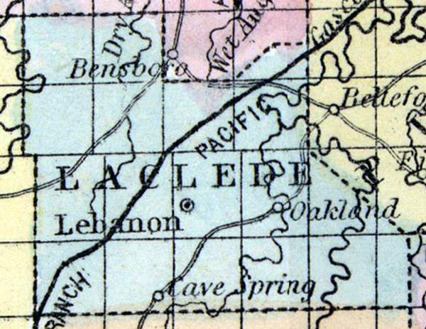 Laclede County, Missouri, 1857