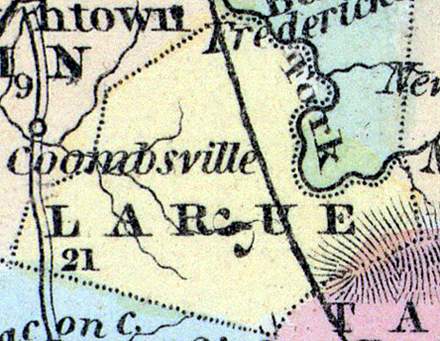 Larue County, Kentucky, 1857