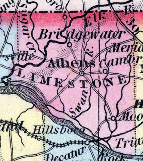 Limestone County, Alabama, 1857