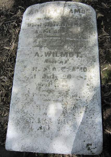 Grave of Aquilla Amos, 5th Massachusetts Cavalry USCT, Lincoln Cemetery, Penbrook, Pennsylvania, June 2010