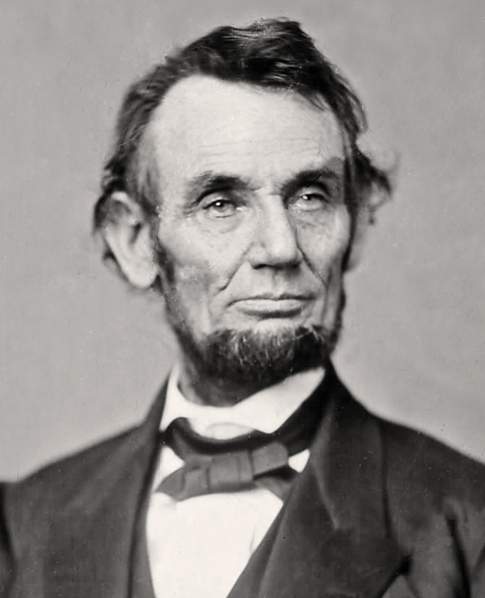 Abraham Lincoln, Mathew Brady Studio Image, February 9, 1864